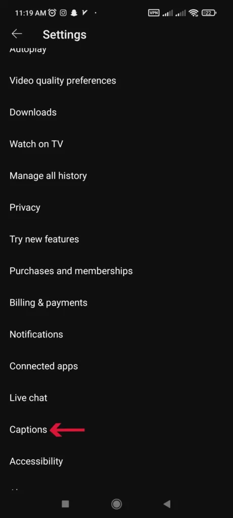 زیرنویس فارسی یوتیوب در گوشی