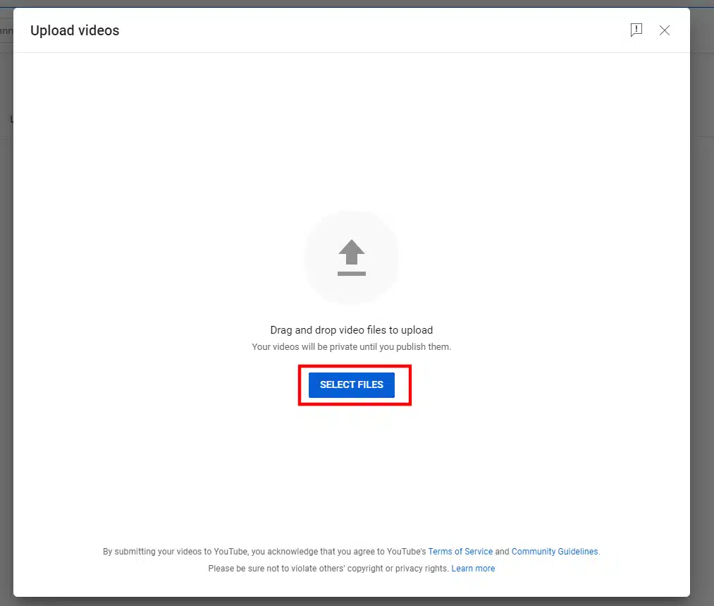 نحوه آپلود در چنل یوتیوب