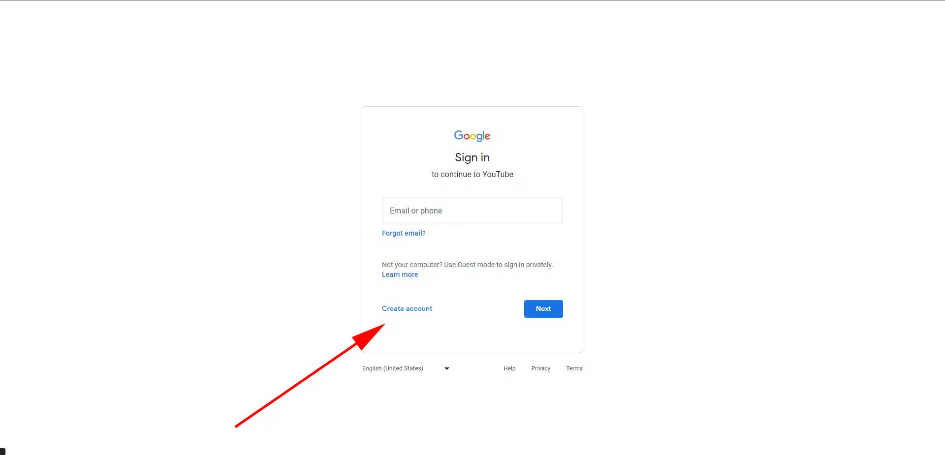 ورود به چنل یوتیوب