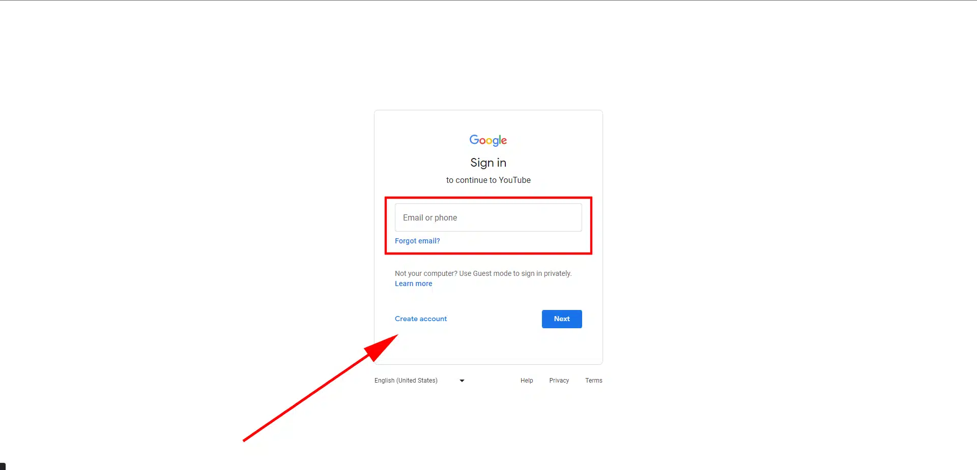 آموزش ورود به یوتیوب