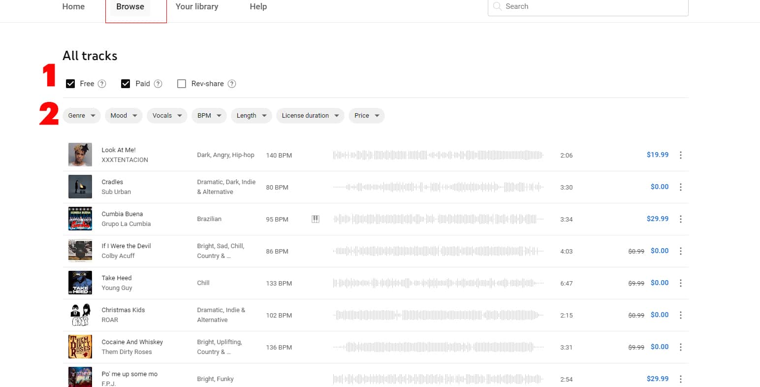 آهنگ های بدون کپی رایت برای یوتیوب