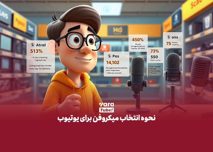  میکروفن‌ برای یوتیوب 
