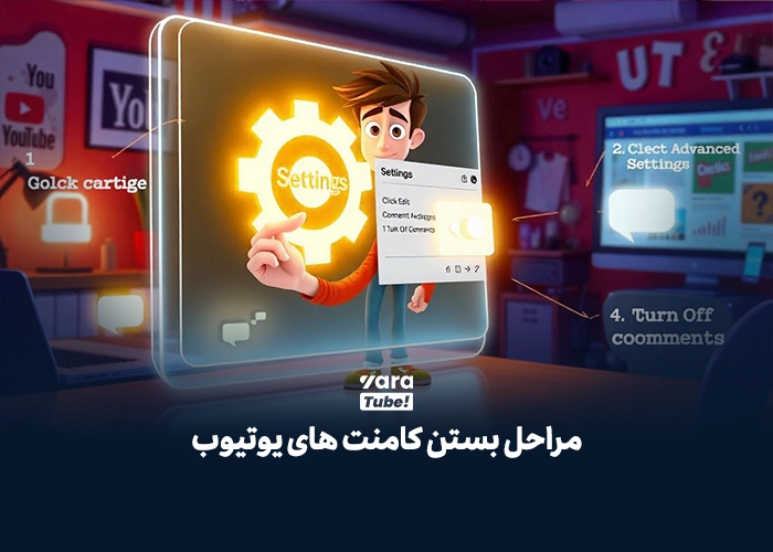 بستن کامنت یوتیوب